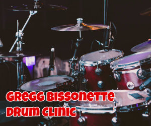 gregg bissonette drum clinic image